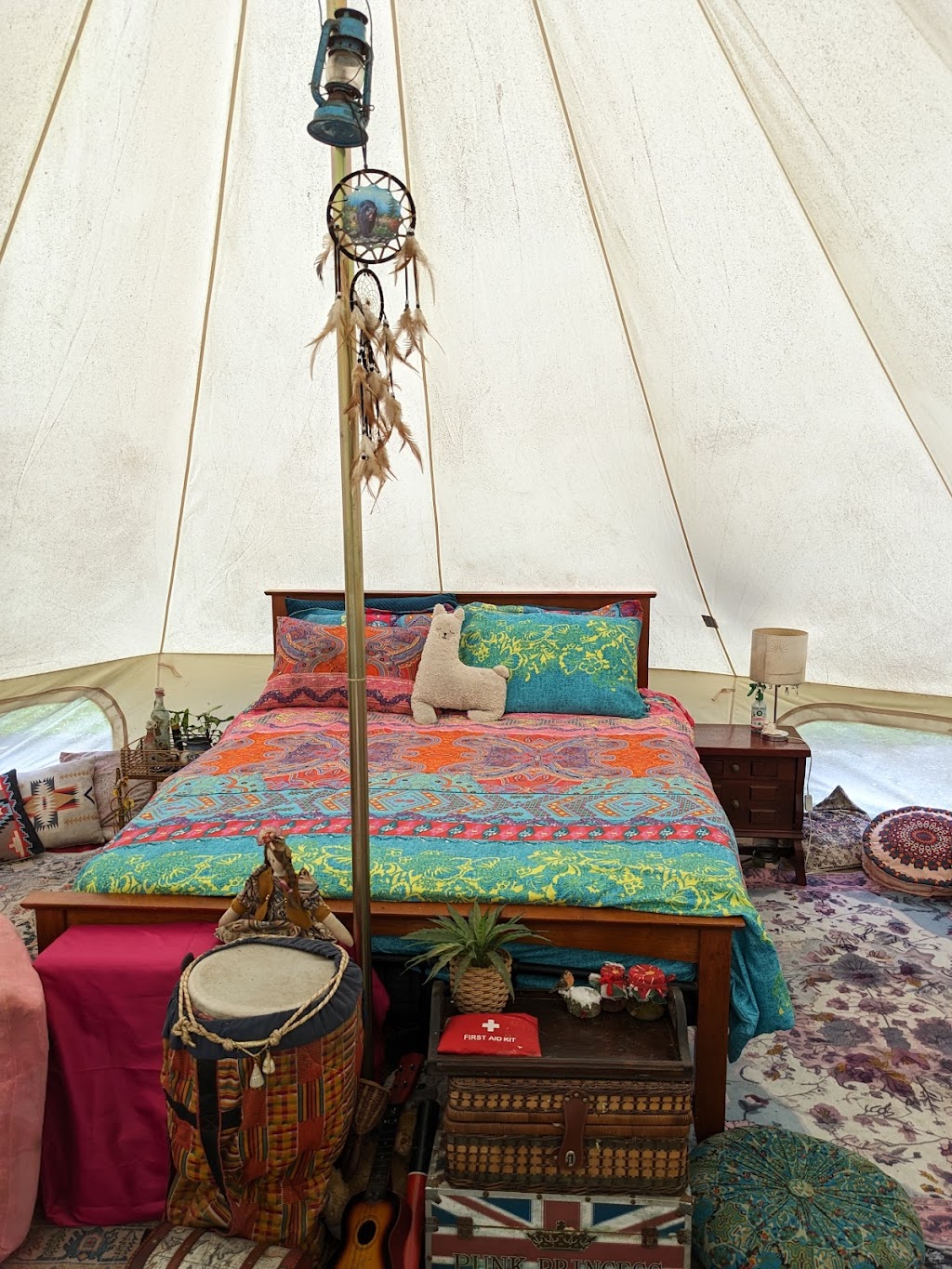 Stony Creek Glamping and Wildlife Haven | 275 Fletcher Rd, Stony Creek QLD 4514, Australia | Phone: 0415 088 182
