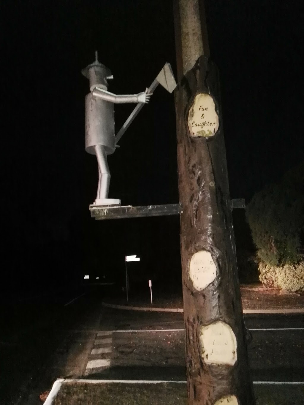 Tin Man - Love Laughter Light Pole | museum | Tanunda SA 5352, Australia