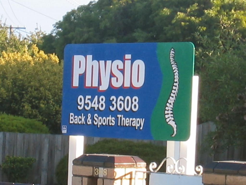 Springvale Road Physiotherapy & Sports Injuries Clinic | 368 Springvale Rd, Springvale VIC 3171, Australia | Phone: (03) 9548 3608