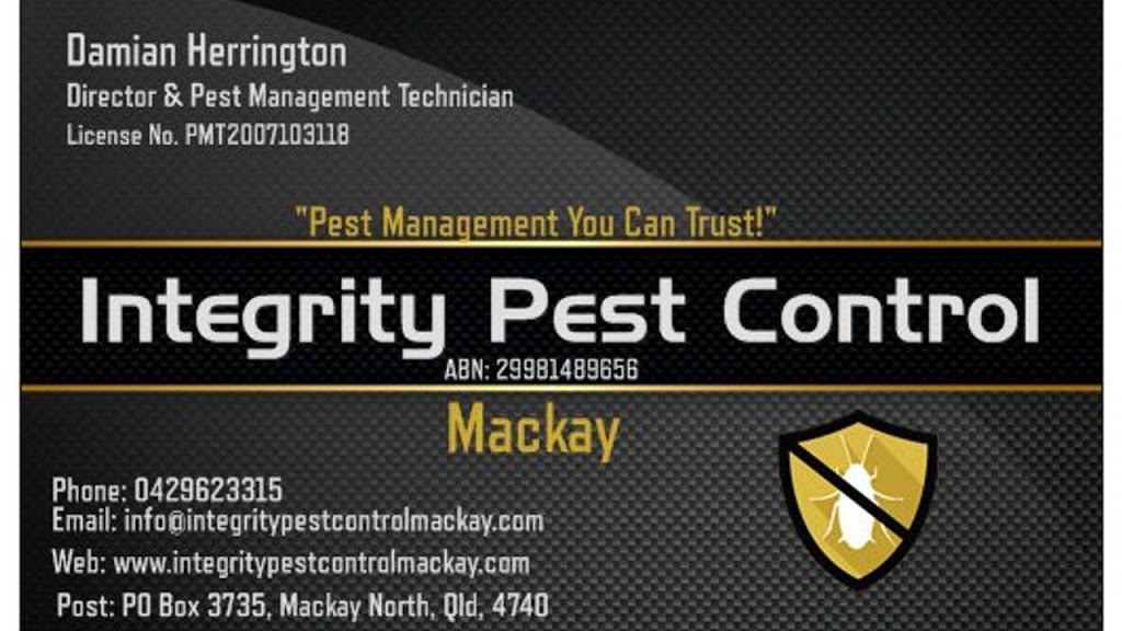 Integrity Pest Control Mackay | home goods store | 15 Emu St, Slade Point QLD 4740, Australia | 0429623315 OR +61 429 623 315