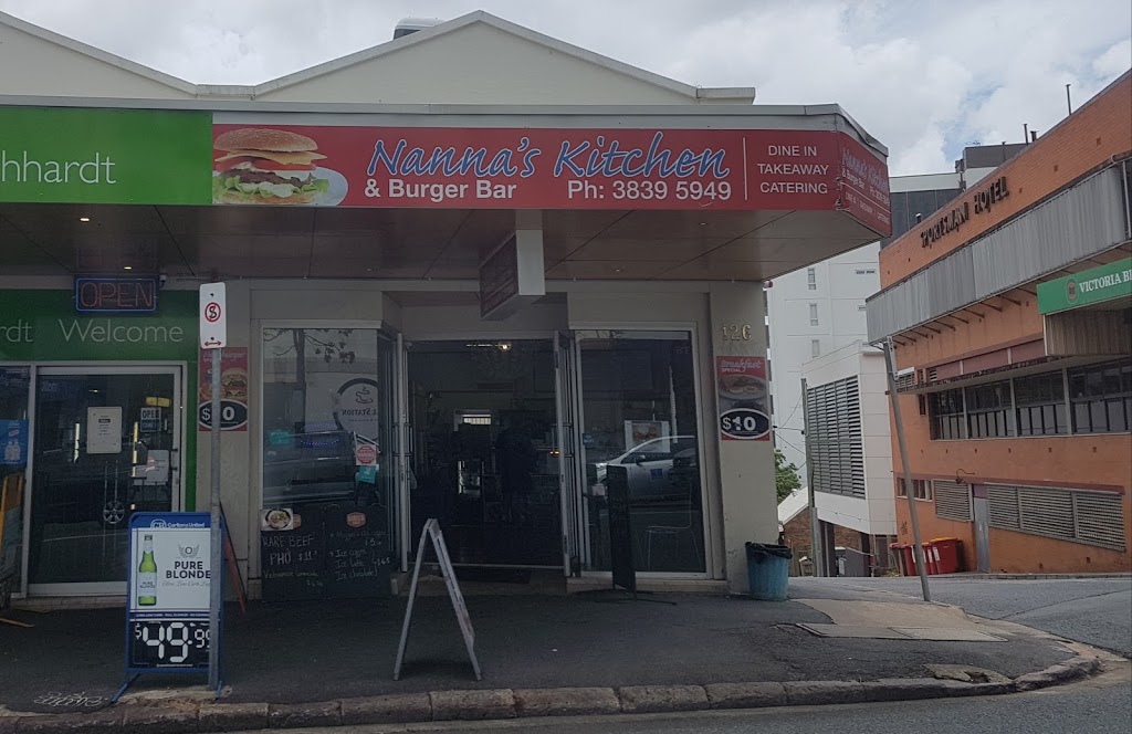 Nannas Kitchen & Burger Bar | cafe | 3/126 Leichhardt St, Spring Hill QLD 4000, Australia | 0738395949 OR +61 7 3839 5949
