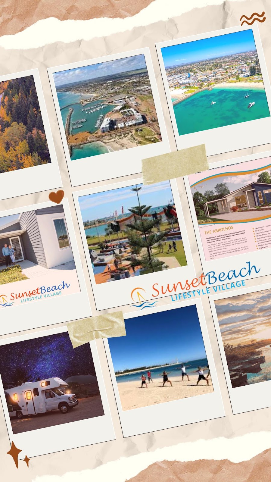 Sunset Beach Lifestyle Village | 18 Bosley St, Sunset Beach WA 6530, Australia | Phone: 0439 904 173
