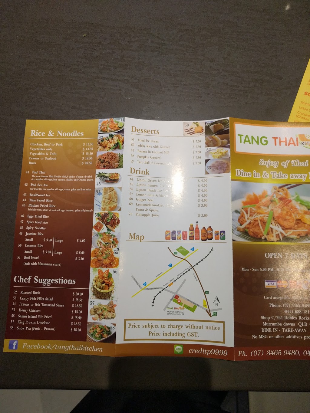 TangThaiKitchen | restaurant | 264 Dohles Rocks Rd, Murrumba Downs QLD 4503, Australia | 0734659480 OR +61 7 3465 9480