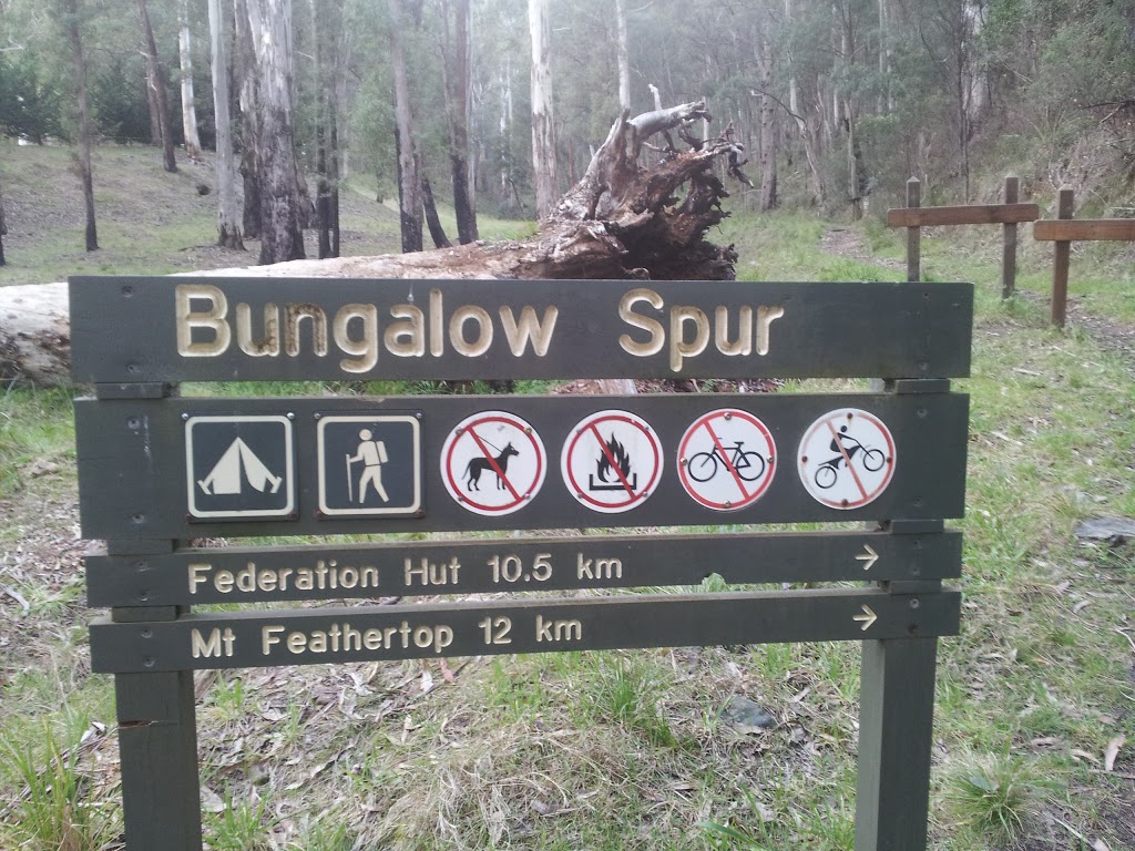 Bungalow Spur Hiking Trailhead | park | 104 Feathertop Track, Harrietville VIC 3741, Australia