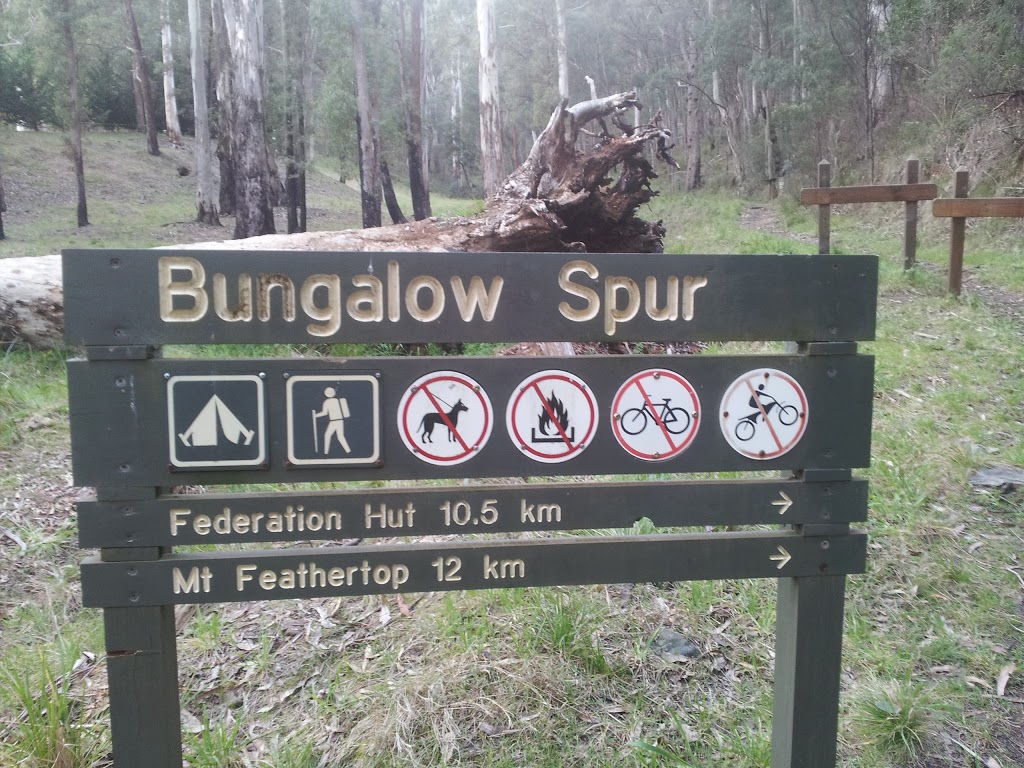 Bungalow Spur Hiking Trailhead | 104 Feathertop Track, Harrietville VIC 3741, Australia