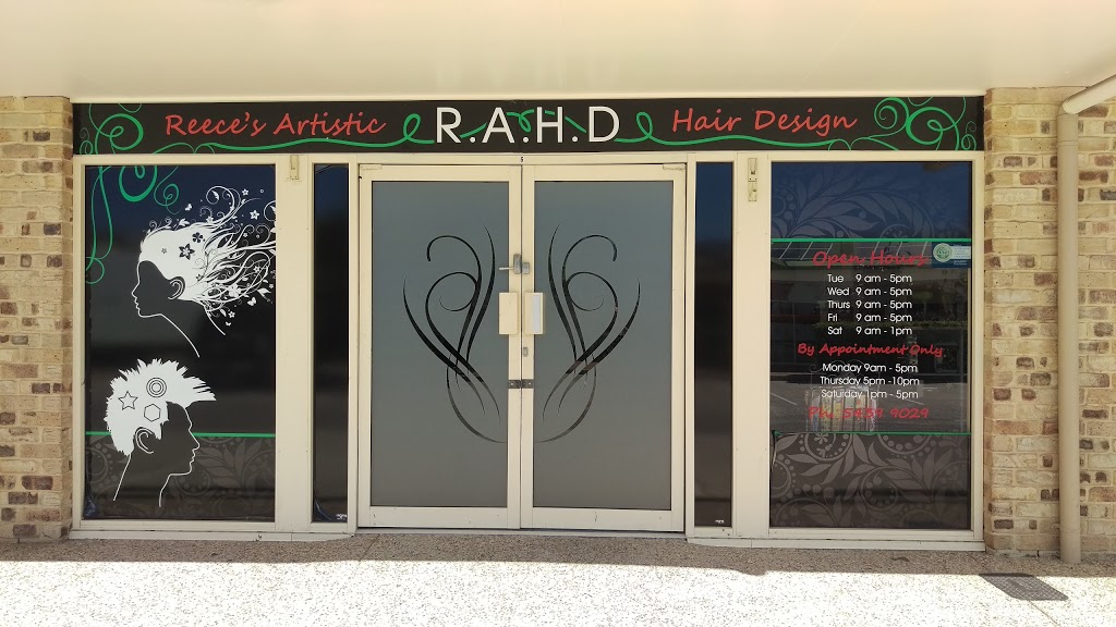 R.A.H.D HAIR AND BEAUTY | 6/4 Mill St, Landsborough QLD 4550, Australia | Phone: (07) 5439 9029