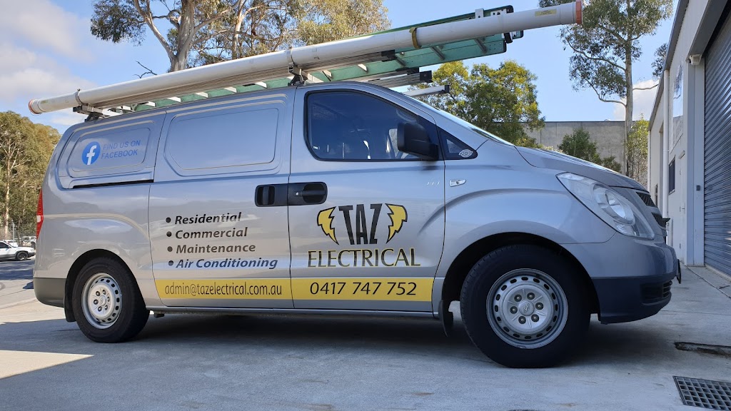 Taz Electrical PTY Ltd. | Unit 3/61 Patriarch Dr, Huntingfield TAS 7055, Australia | Phone: 0417 747 752
