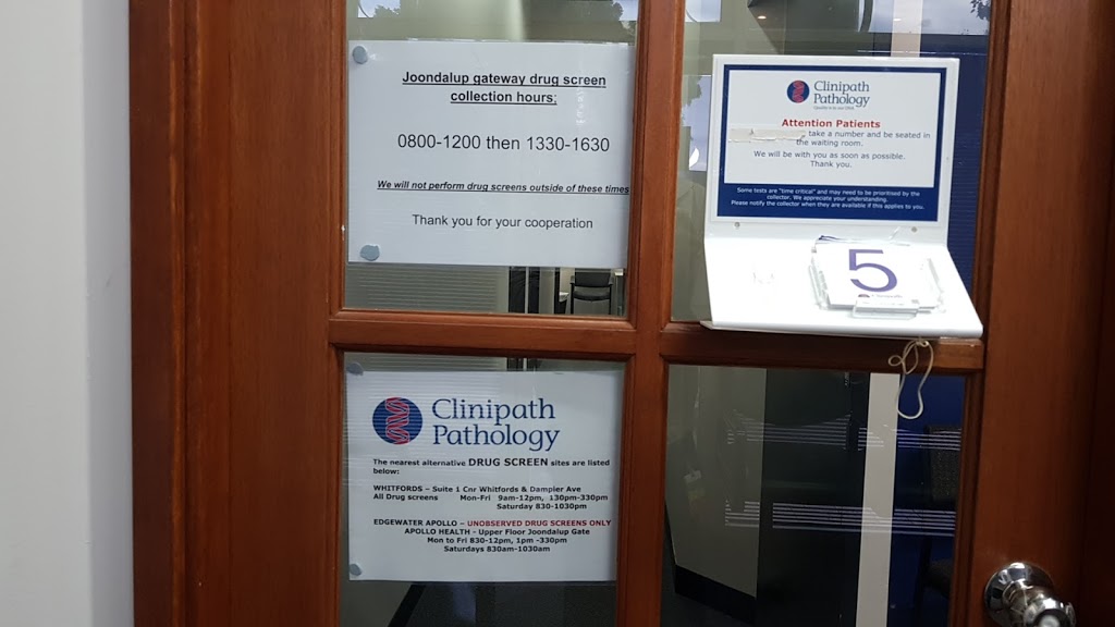 Clinipath Pathology | doctor | Joondalup Drive, The Gateway, Joondalup WA 6027, Australia | 0893002114 OR +61 8 9300 2114