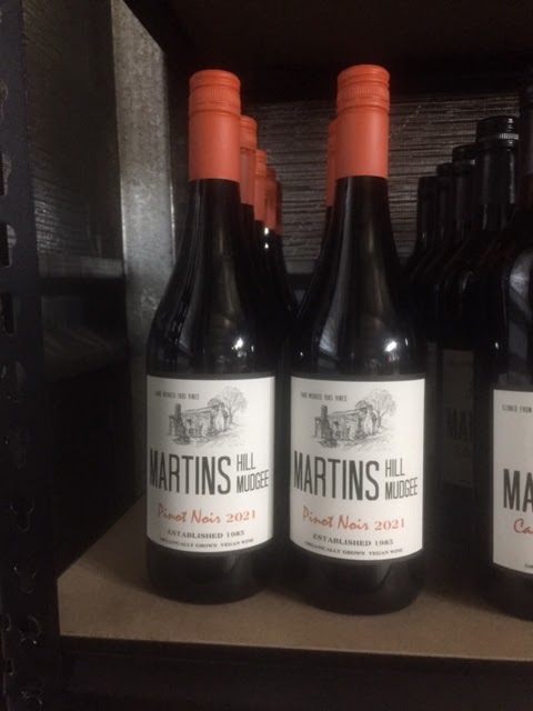 Martins Hill Organic Wines Mudgee | 1179 Castlereagh Hwy, Apple Tree Flat NSW 2850, Australia | Phone: 0421 811 974