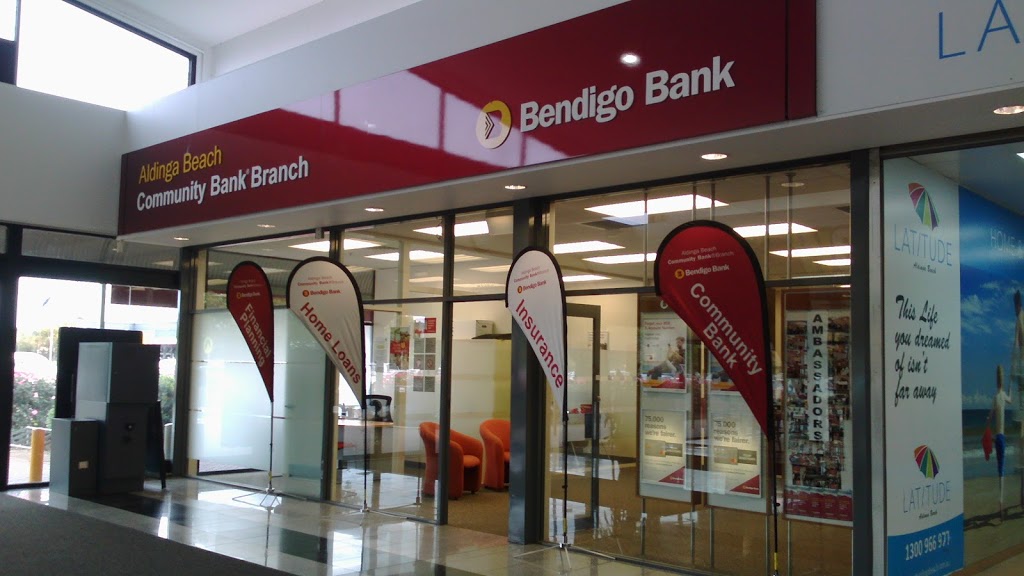 Bendigo Bank | bank | Aldinga CentralShopping Centre, 32/1 Pridham Blvd, Aldinga Beach SA 5173, Australia | 0885578166 OR +61 8 8557 8166