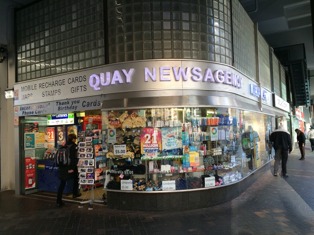 Quay Newsagency | store | Shop/W8A Alfred St, Sydney NSW 2000, Australia | 0292479640 OR +61 2 9247 9640