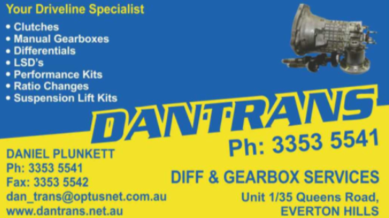 Dantrans Diff & Gearbox Services | car repair | Unit 1/35 Queens Rd, Everton Hills QLD 4053, Australia | 0733535541 OR +61 7 3353 5541