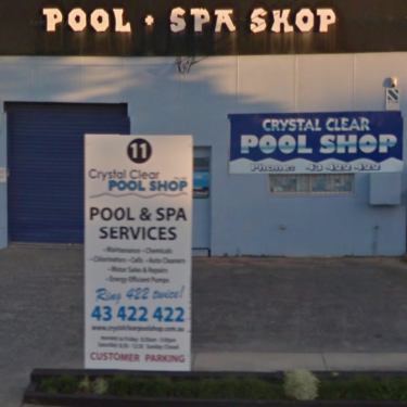 Crystal Clear Pool Shop | 11 Mutu St, Woy Woy NSW 2256, Australia | Phone: (02) 4342 2422