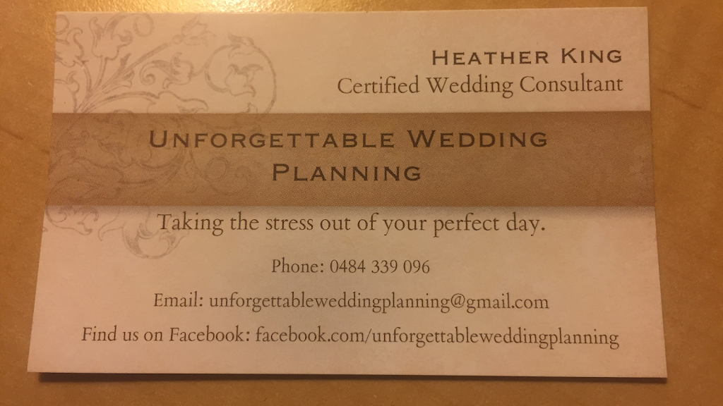 Unforgettable Wedding Planning Services | 4 Pioneer Ave, Port Elliot SA 5212, Australia | Phone: 0484 339 096