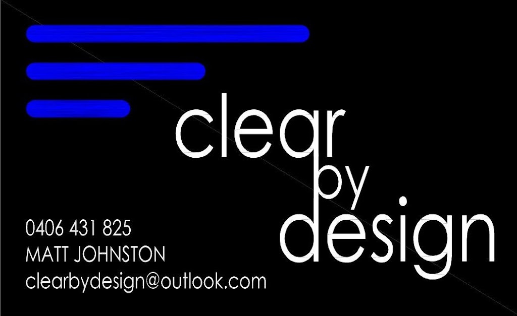 Clear by Design | Limburg Way, Greenway ACT 2900, Australia | Phone: 0406 431 825