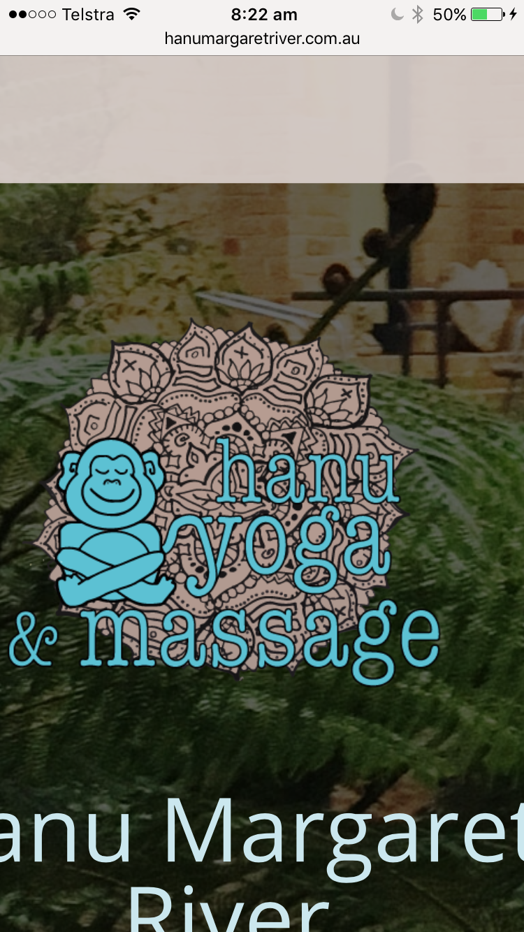 Hanu Yoga & Massage | gym | 27 Mann St, Margaret River WA 6285, Australia | 0438912215 OR +61 438 912 215