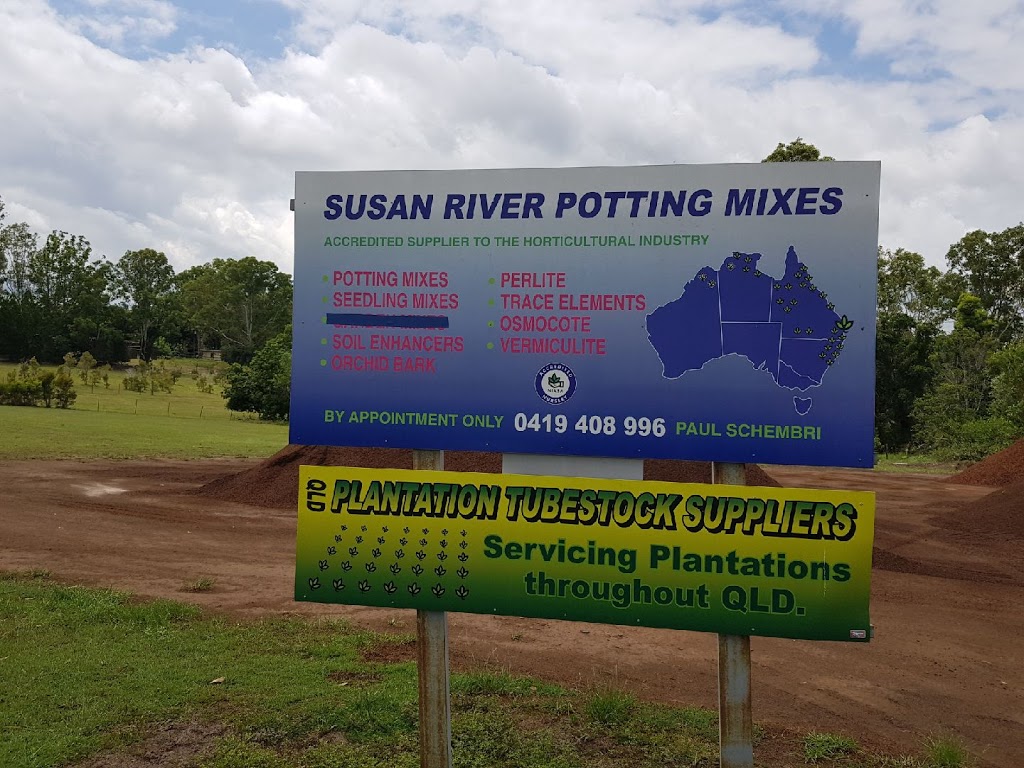 Susan River Potting Mixes |  | 1312 Maryborough Hervey Bay Rd, Dundathu QLD 4650, Australia | 0419408996 OR +61 419 408 996