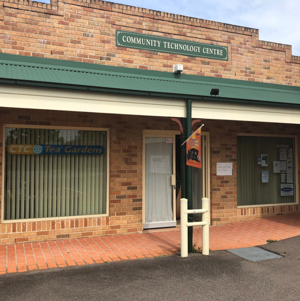 Tea Gardens Community Technology Centre (CTC) | travel agency | 4/209 Myall St, Tea Gardens NSW 2324, Australia | 0249970749 OR +61 2 4997 0749