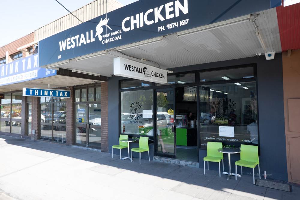 Westall Freerange Charcoal Chicken | restaurant | 136 Rosebank Ave, Clayton South VIC 3169, Australia | 0395741617 OR +61 3 9574 1617