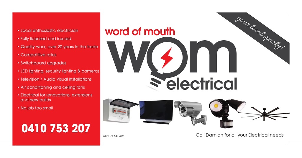 word of mouth electrical | electrician | 22 Egret Pl, Bli Bli QLD 4560, Australia | 0410753207 OR +61 410 753 207