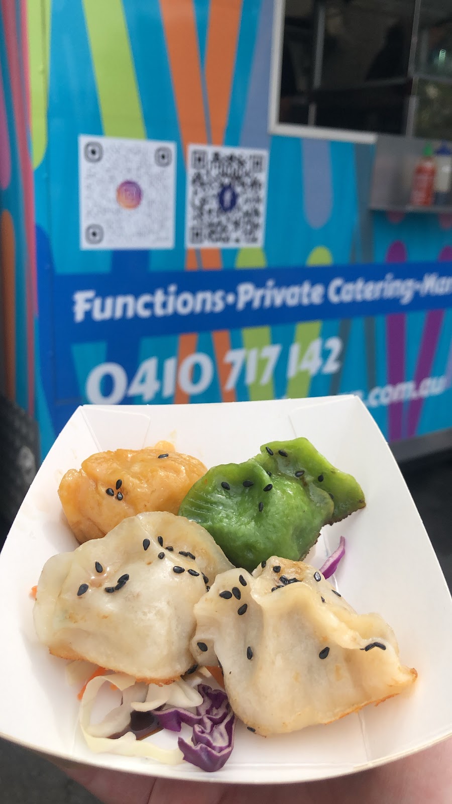 The Lil Dumpling Van | 5-7 Bridge Rd, Barwon Heads VIC 3227, Australia | Phone: 0410 717 142