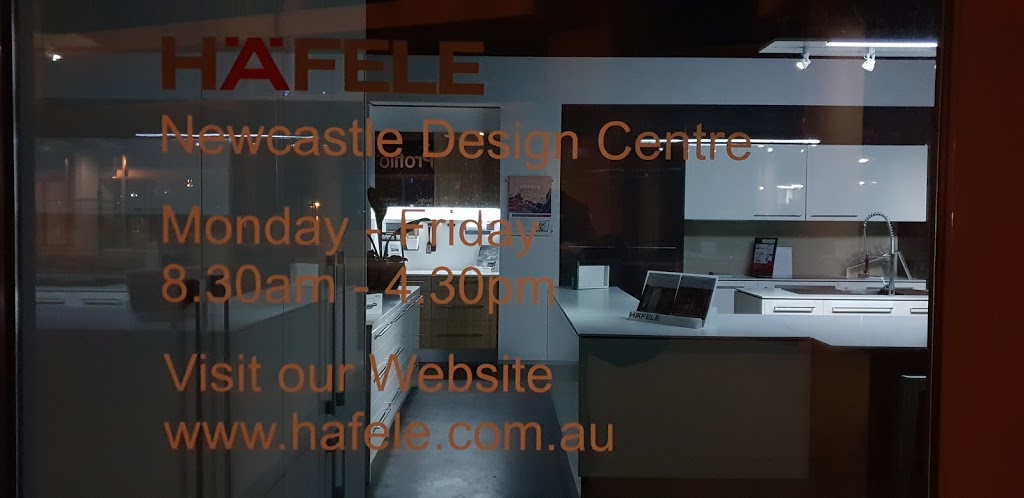 Häfele Australia Design Centre | Unit 5/15/17 Honeysuckle Dr, Newcastle NSW 2300, Australia | Phone: 1300 659 728