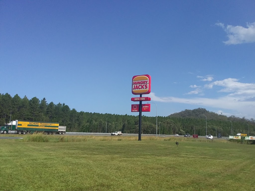 Hungry Jacks - Northside Glasshouse Mts. | Service Station - Moby Vics, 4249 Bruce Hwy, Glass House Mountains QLD 4518, Australia | Phone: (07) 5493 0869