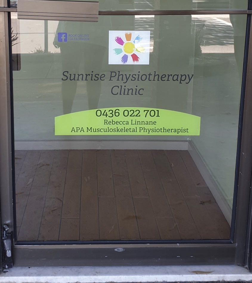 Sunrise Physiotherapy and Sports Injury Clinic | 10/78-92 Nepean St, Watsonia VIC 3087, Australia | Phone: 0436 022 701