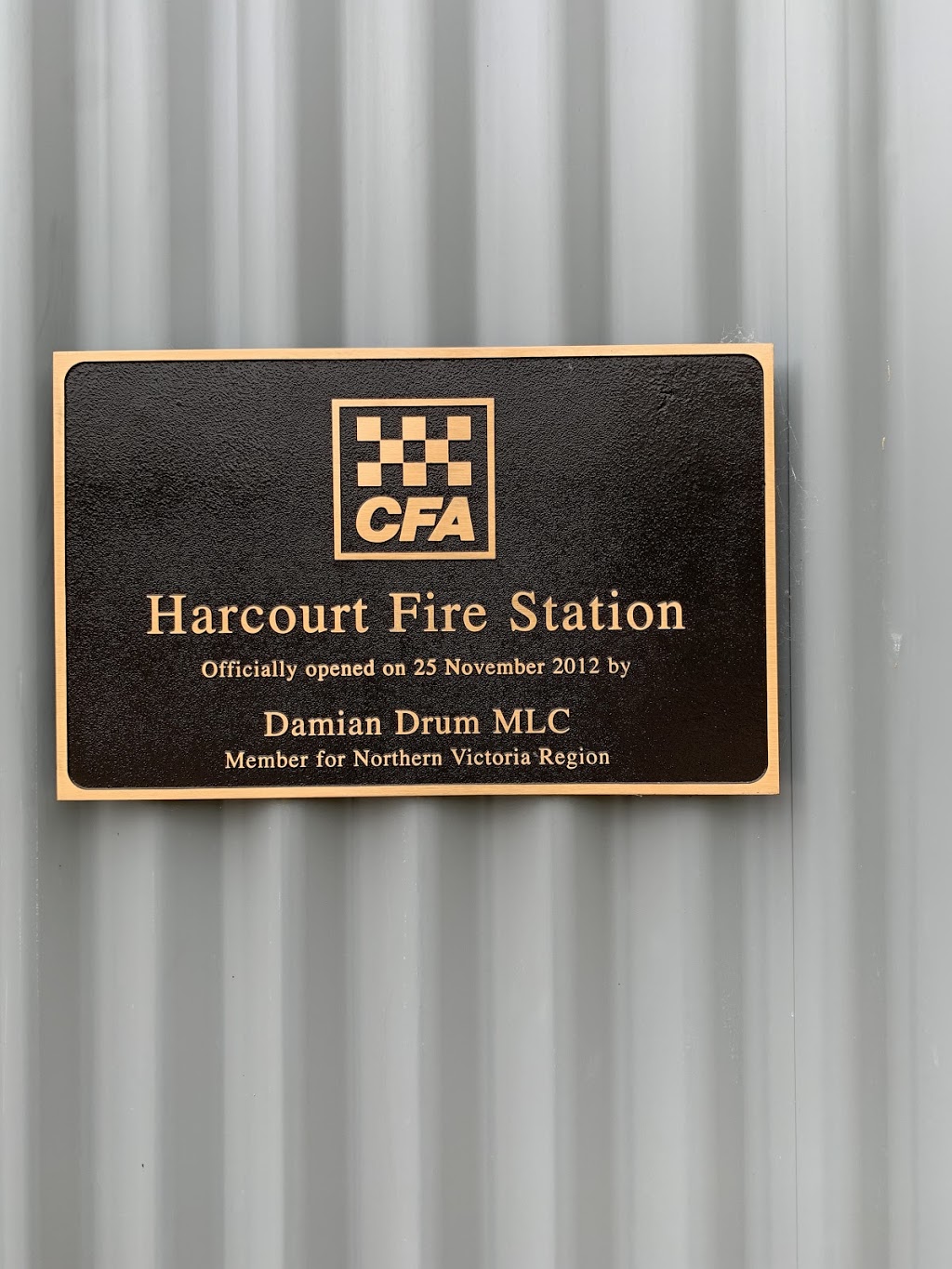 Harcourt CFA Fire station | 56 High St, Harcourt VIC 3453, Australia