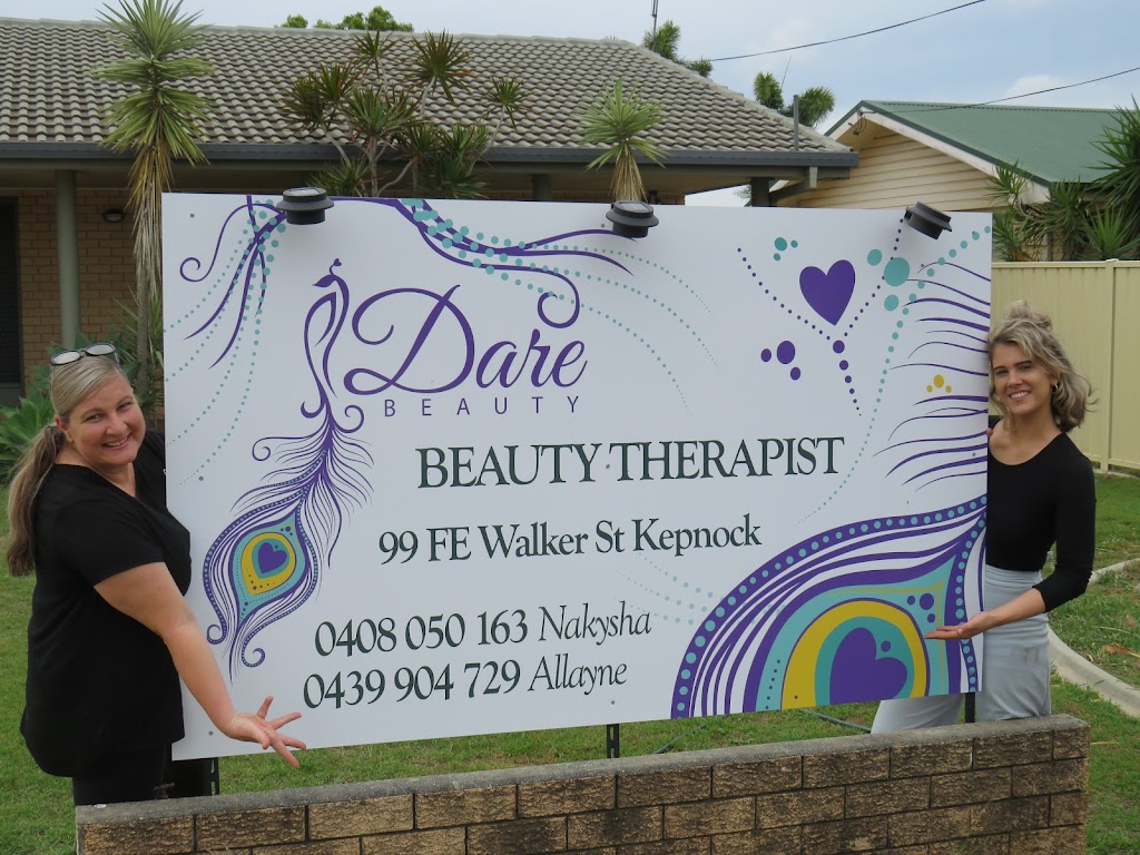 DARE Beauty | beauty salon | 99 Fe Walker St, Kepnock QLD 4670, Australia | 0408050163 OR +61 408 050 163