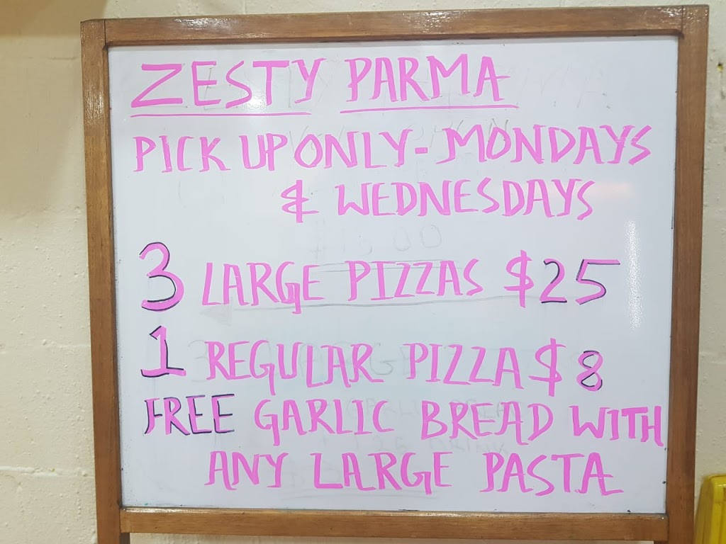Zesty Parma Pizza And Pasta | 19 Camms Rd, Cranbourne VIC 3977, Australia | Phone: (03) 5996 8787