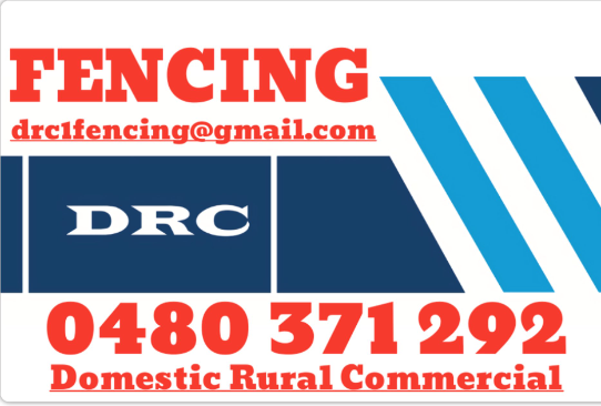 DRC fencing | general contractor | 300 Ferndale Rd, Bundanoon NSW 2578, Australia | 0480371292 OR +61 480 371 292