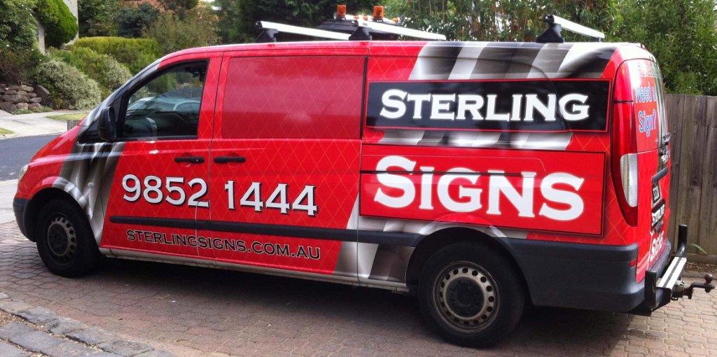 Sterling Signs Melbourne | 9 Astley St, Templestowe Lower VIC 3107, Australia | Phone: (03) 9852 1444