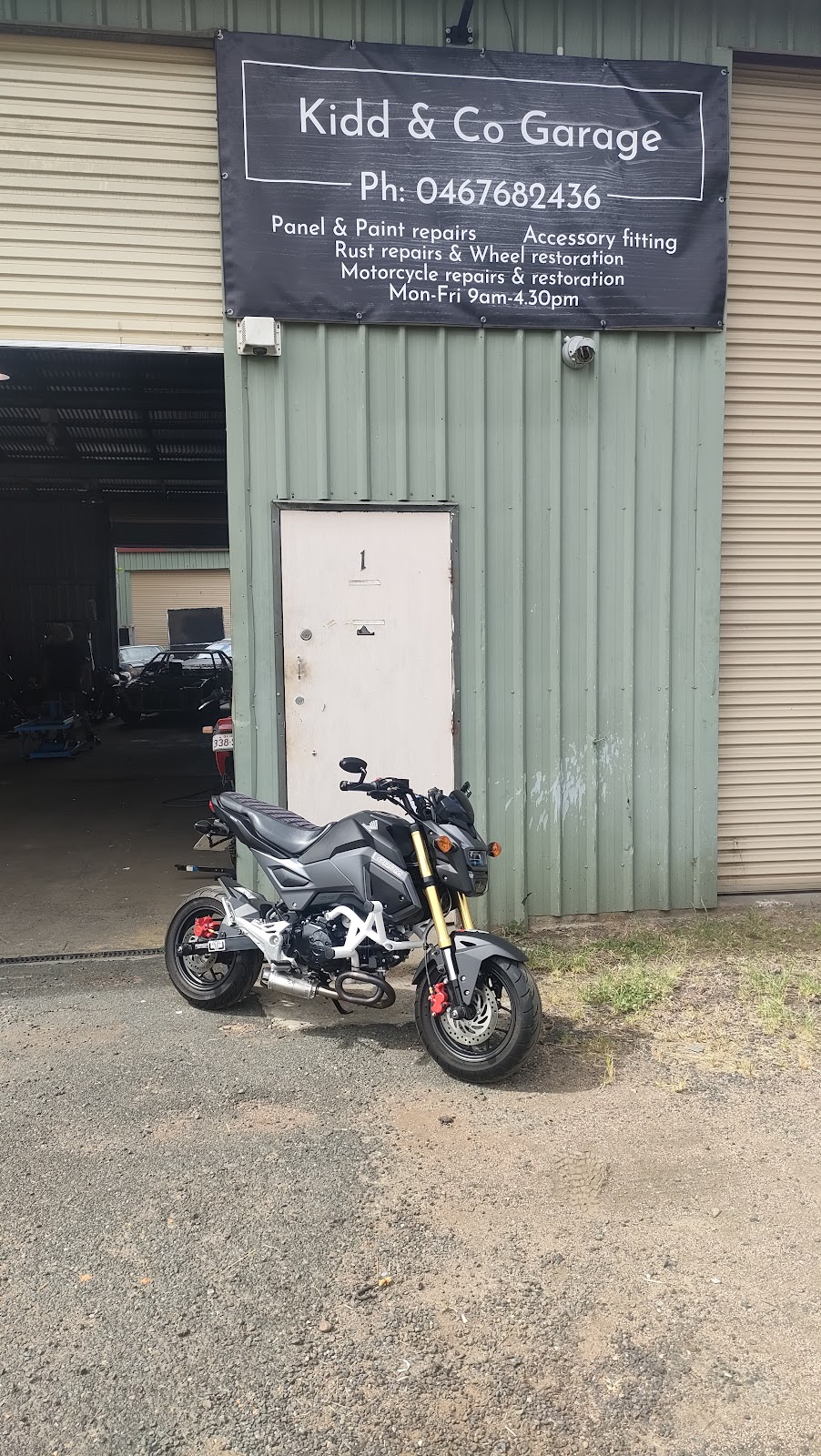 Kidd & Co Garage | Shed 1/41 William St, Kilcoy QLD 4515, Australia | Phone: 0467 682 436