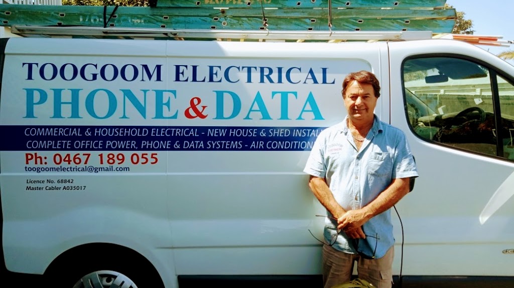 Toogoom Electrical Phone & Data | 88 Shellcot St, Toogoom QLD 4655, Australia | Phone: 0467 189 055