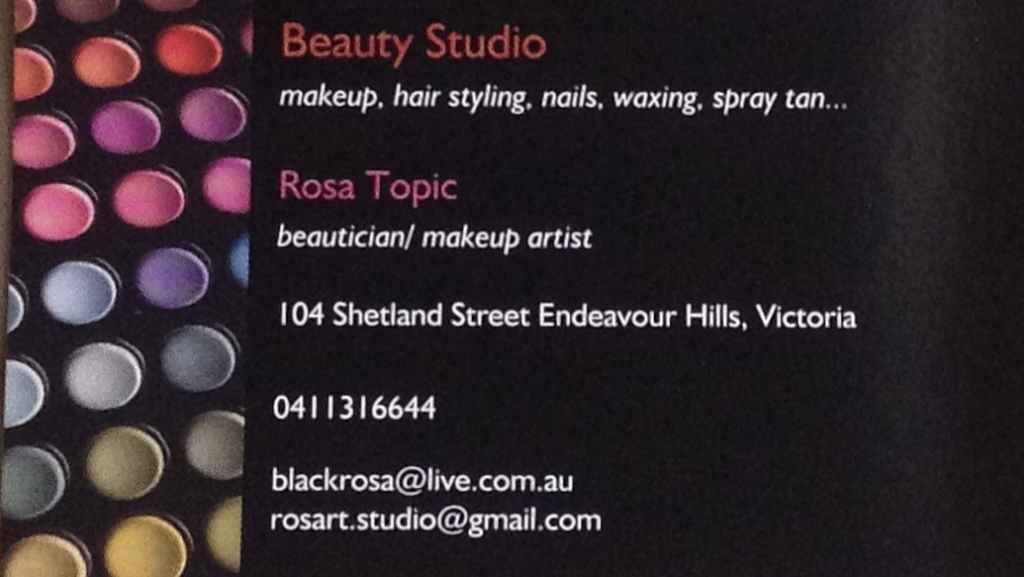 Beauty Studio Rosa | 104 Shetland St, Endeavour Hills VIC 3802, Australia | Phone: 0411 316 644