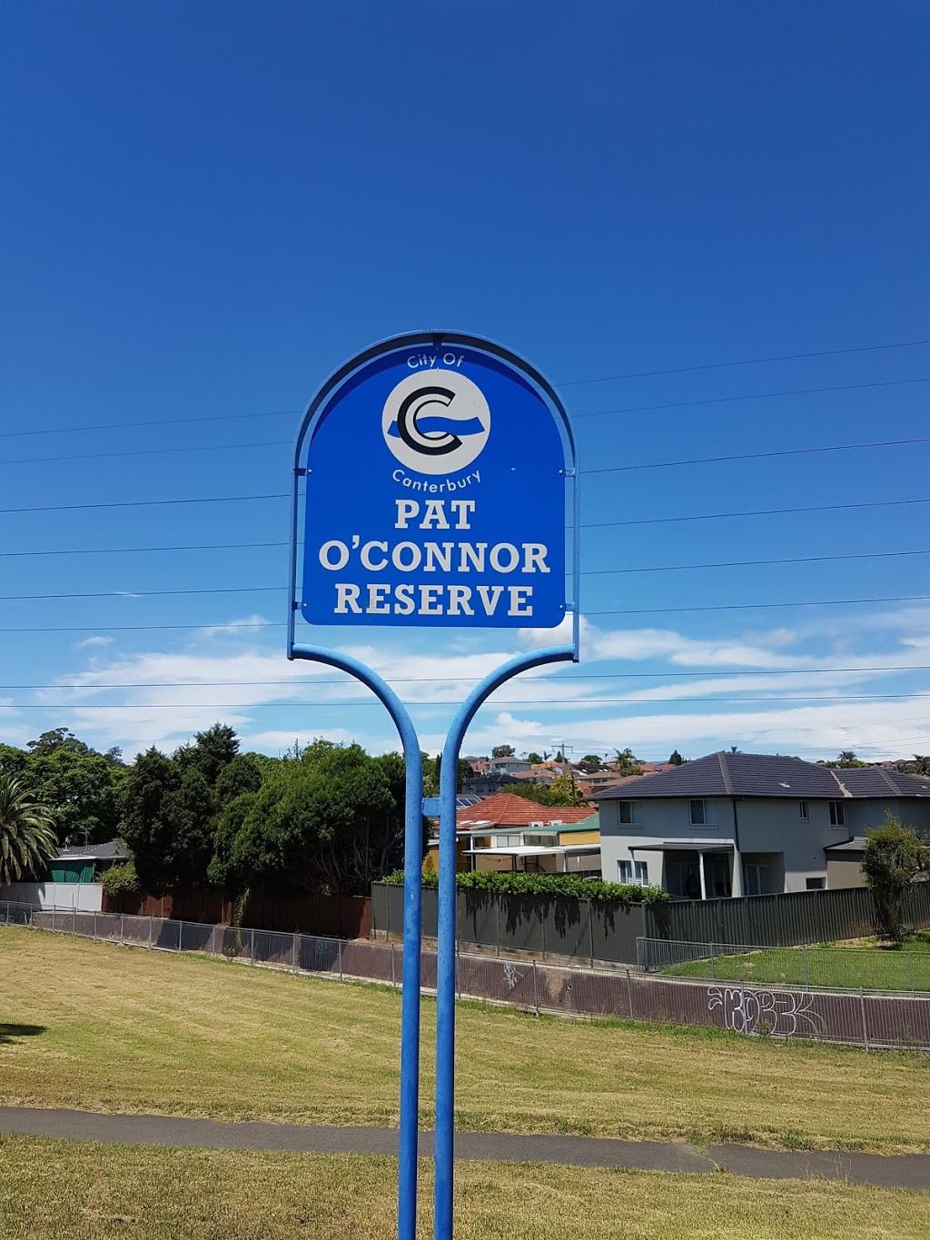 Pat OConnor Reserve | park | 20 Anzac St, Ashbury NSW 2193, Australia | 0297079000 OR +61 2 9707 9000