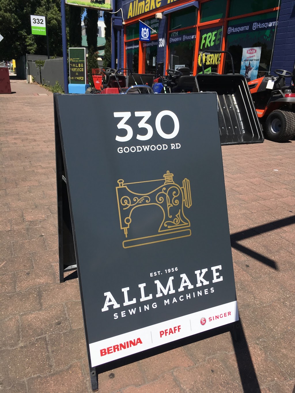 Allmake Sewing Machines | home goods store | 330 Goodwood Rd, Clarence Park SA 5034, Australia | 0882727244 OR +61 8 8272 7244