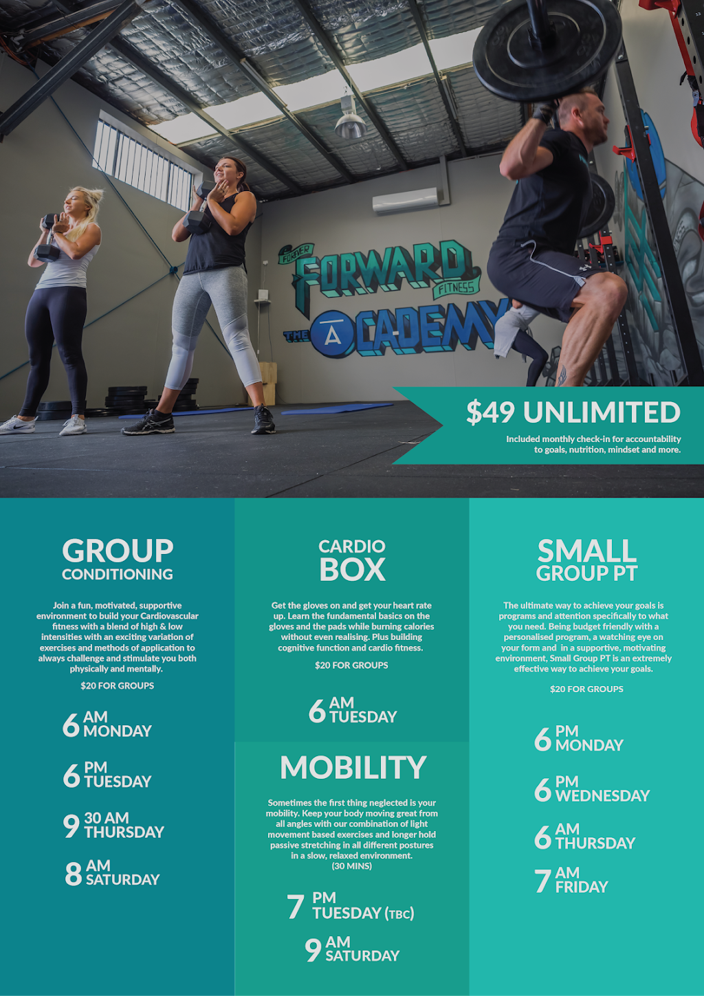Forever Forward Fitness | gym | 7 King St, Warners Bay NSW 2282, Australia | 0434055106 OR +61 434 055 106