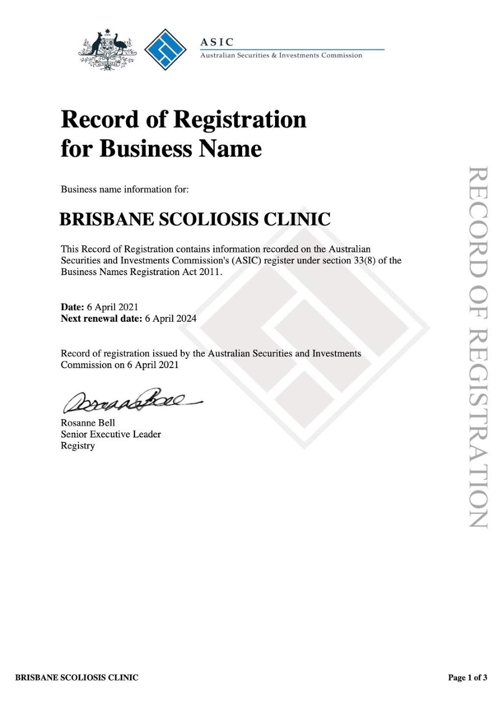 Brisbane Scoliosis Clinic | health | 1888 Logan Rd, Upper Mount Gravatt QLD 4122, Australia | 0737117360 OR +61 7 3711 7360