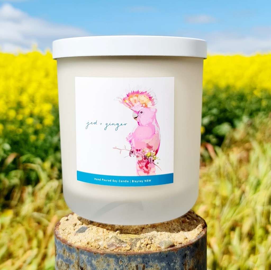 Jed & Ginger - hand poured soy candles | home goods store | 2814 Mid Western Hwy, Kings Plains NSW 2799, Australia | 0400840402 OR +61 400 840 402