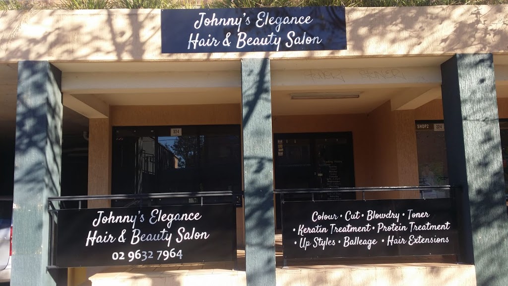 Johnnys Elegance Hair and beauty Salon | Shop 3/2-4 Kane St, Guildford NSW 2161, Australia | Phone: (02) 9632 7964