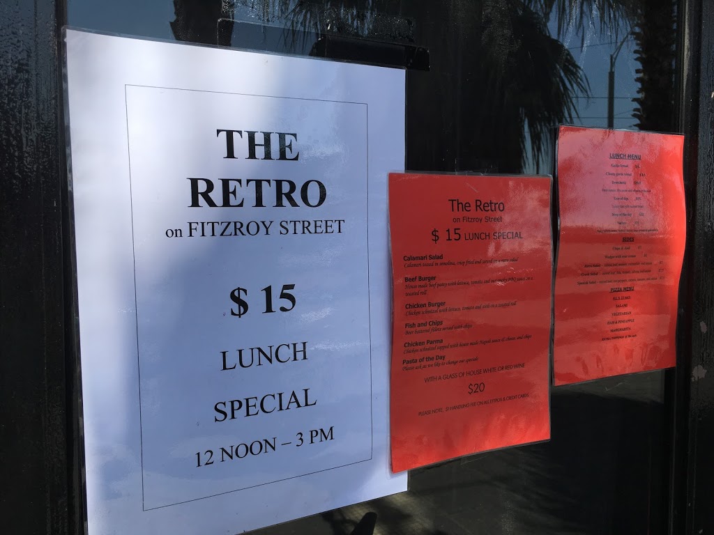 The Retro on Fitzroy Street | restaurant | 7 Fitzroy St, St Kilda VIC 3182, Australia