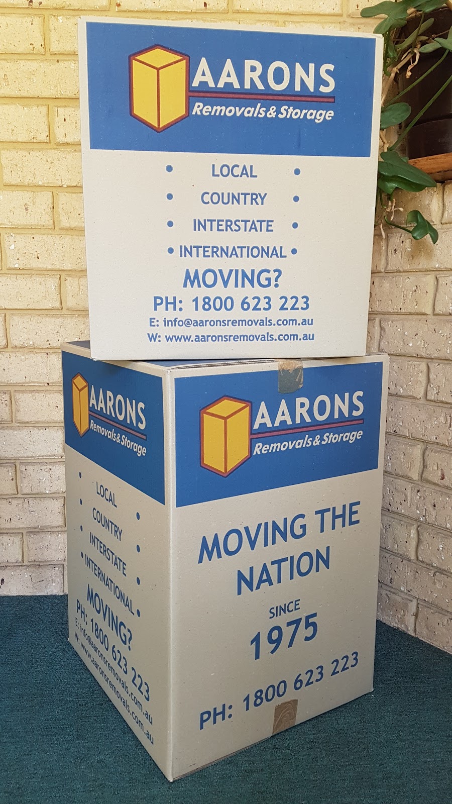 Aarons Removals & Storage | 5 Thorpe Way, Kwinana Beach WA 6167, Australia | Phone: 1800 623 223