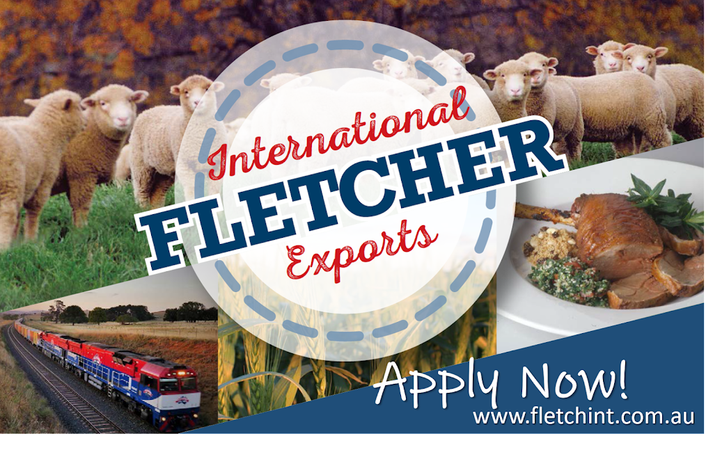 Fletcher International Exports Pty Ltd |  | Lot 11 Yarrandale Rd, Dubbo NSW 2830, Australia | 0268013100 OR +61 2 6801 3100