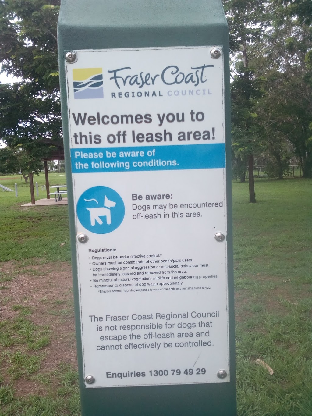 Tinana Park Off leash Dog Area | Tinana QLD 4650, Australia