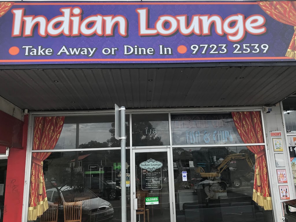 Indian Lounge | restaurant | 118 Bayswater Rd, Croydon VIC 3136, Australia | 0397232539 OR +61 3 9723 2539