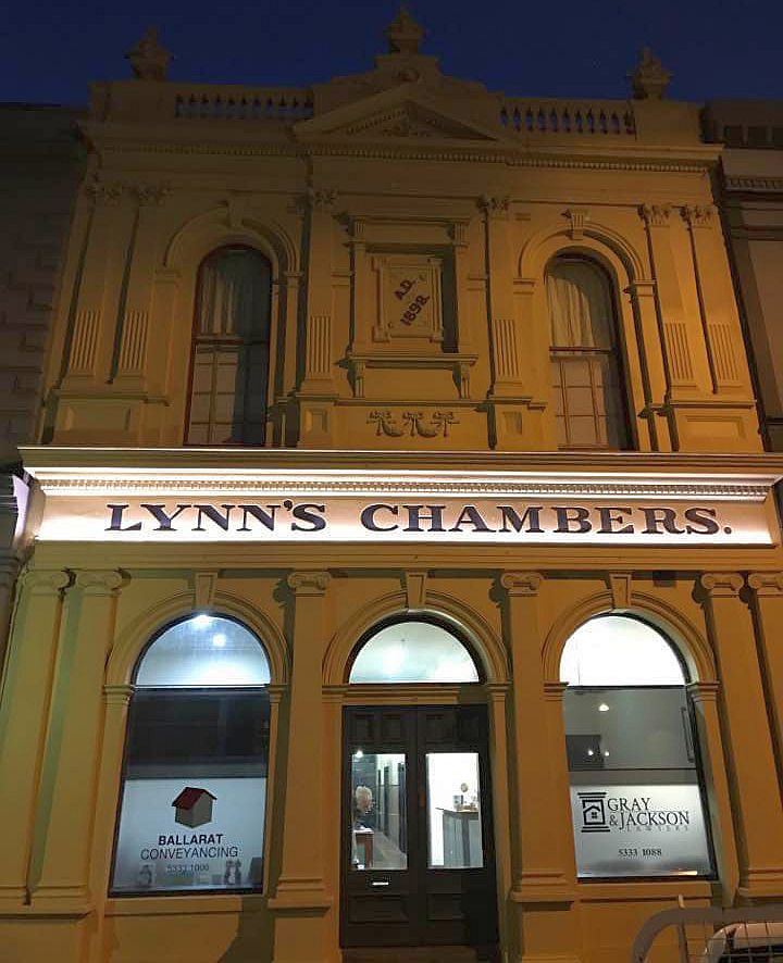 Lynns Chambers | 26 Lydiard St S, Ballarat Central VIC 3350, Australia | Phone: (03) 5333 1000