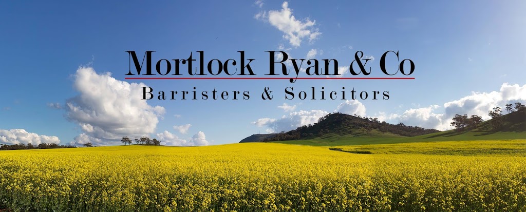 Mortlock Ryan & Co Barristers and Solicitors | lawyer | 14 Grey St, Northam WA 6401, Australia | 1300649915 OR +61 1300 649 915