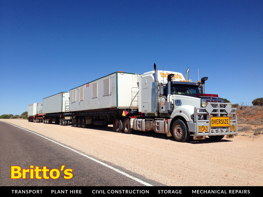 Brittos Earthmoving & Plant Hire Pty Ltd | storage | Lot 945 Footner Rd, Port Augusta SA 5700, Australia | 0419943072 OR +61 419 943 072